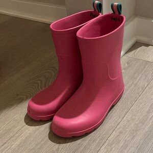 Totes Vibrant Pink Rain Boots